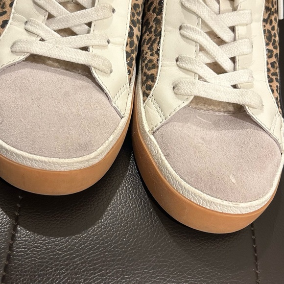 Zina Leopard Plush Sneakers - Picture 5 of 16